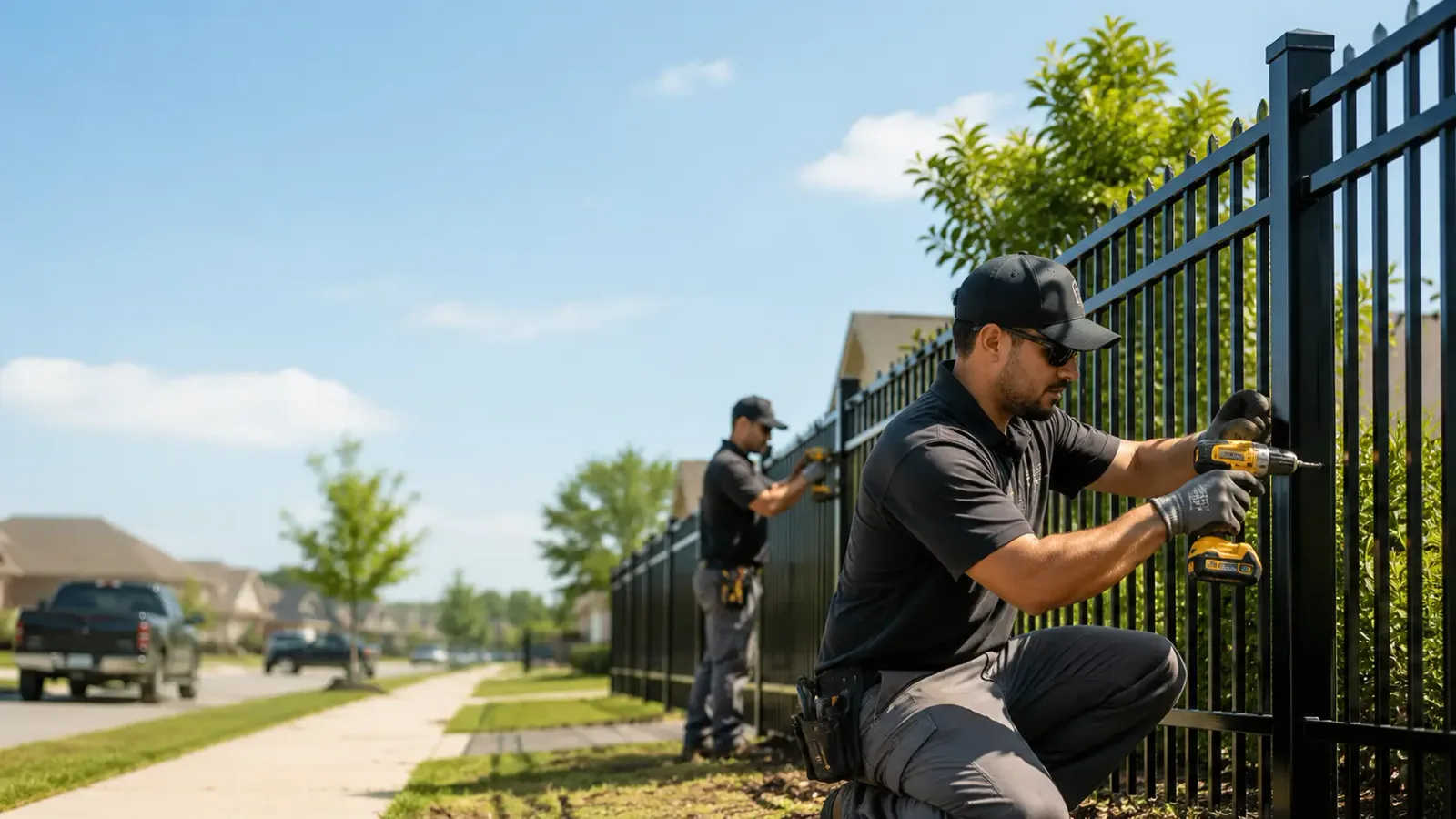 Metal Fence Installation in East Nassau, NY